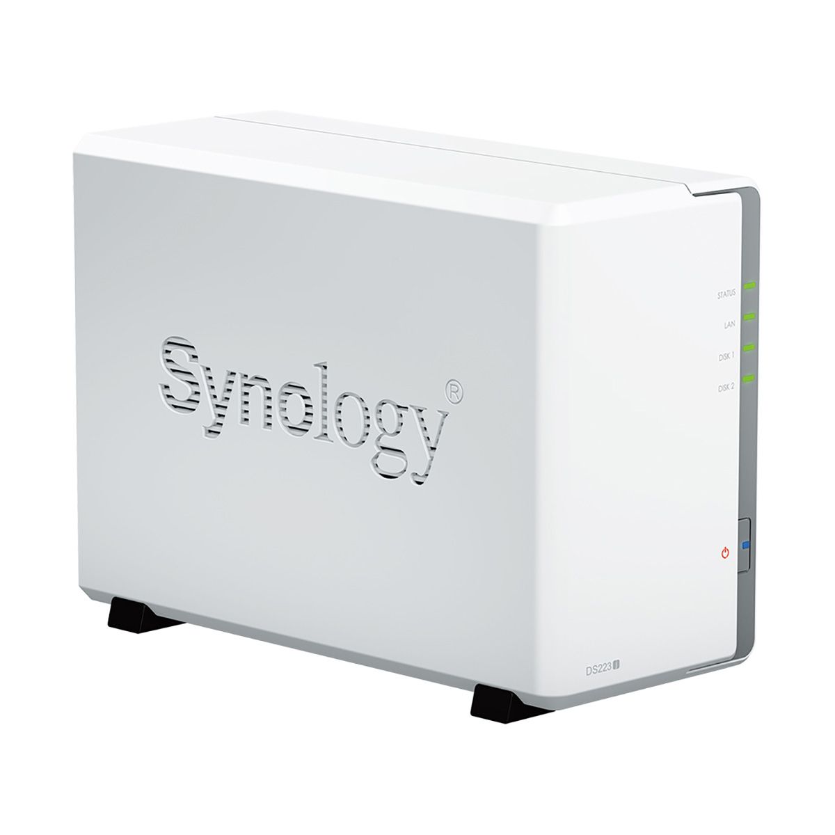 Системы хранения данных Synology QC 1,7GhzCPU/1Gb/RAID0,1/upto 2 HP HDD SATA(3.5')/2xUSB3.2/1xGbE/iS