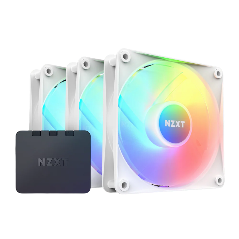 NZXT F120 RGB Core Triple Pack RF-C12TF-W1