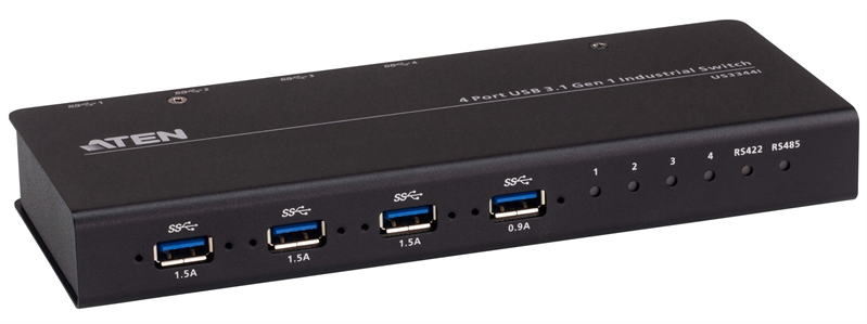 USB коммутатор ATEN 4 x 4 USB 3.2 Gen 1 Industrial Hub Switch