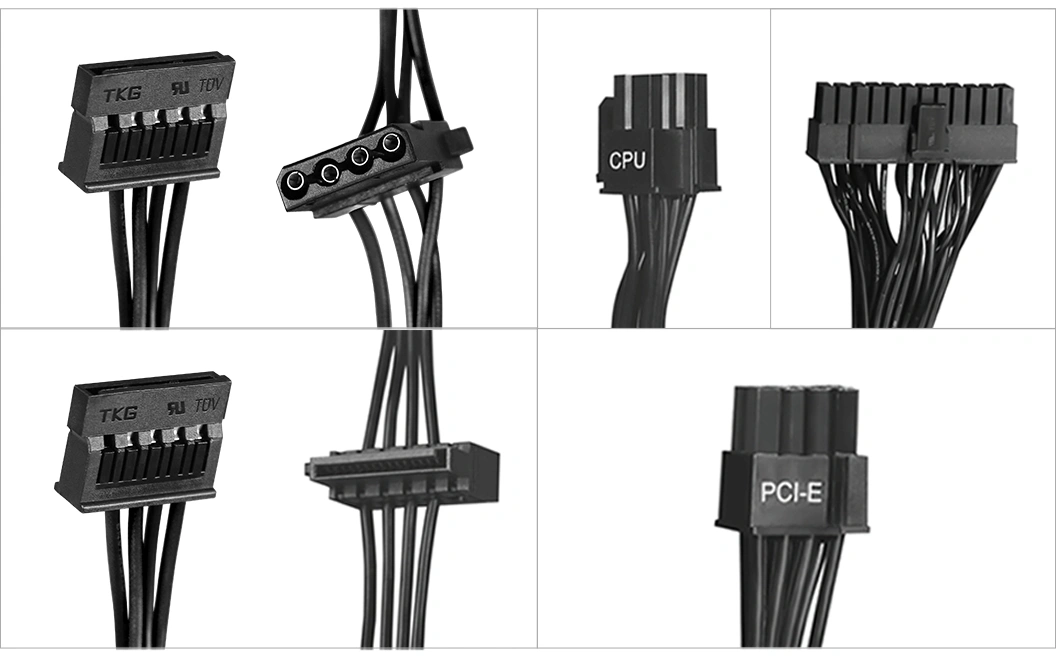 Блок питания KingPrice ATX 450W KPPSU450 (20+4pin) 120mm fan 3xSATA RTL