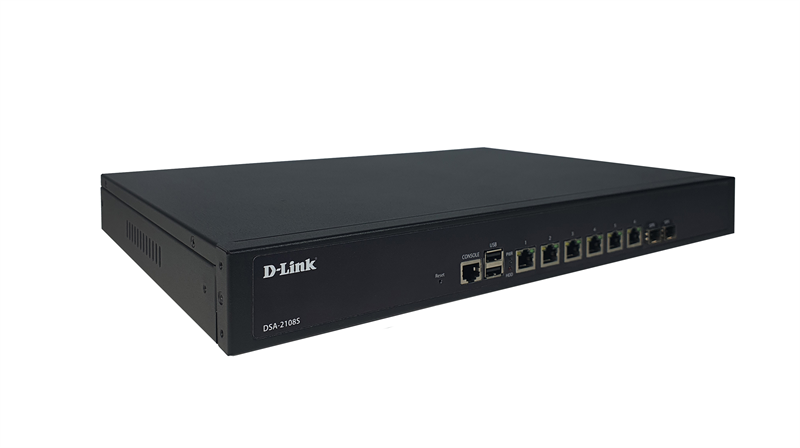 Маршрутизатор D-Link DSA-2108S/A1A 10/100/1000BASE-T черный