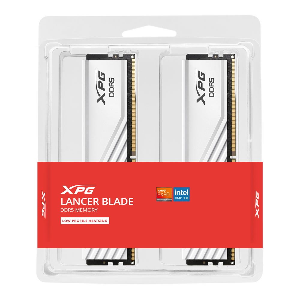Память DDR5 2x16GB 5600MHz A-Data AX5U5600C4616G-DTLABWH XPG Lancer Blade RTL Gaming PC5-44800 CL46 