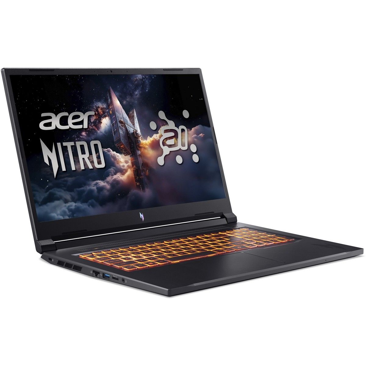 Ноутбук Acer Nitro V 17 AI ANV17-41-R6A6 Ryzen 7 260 16Gb SSD1Tb NVIDIA GeForce RTX 5060 8Gb 17.3" I