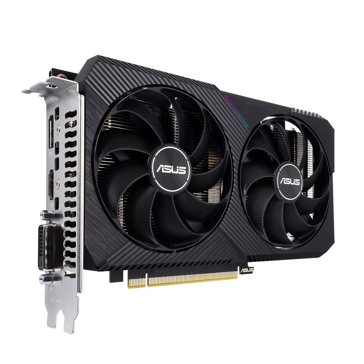 Видеокарта Asus PCI-E 4.0 DUAL-RTX3050-O8G-V2 NVIDIA GeForce RTX 3050 8Gb 128bit GDDR6 1822/14000 DV