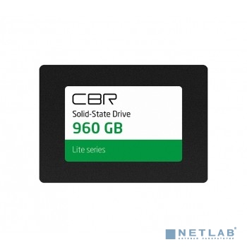 CBR SSD-960GB-2.5-LT22, Внутренний SSD-накопитель, серия "Lite", 960 GB, 2.5", SATA III 6 Gbit/s, SM