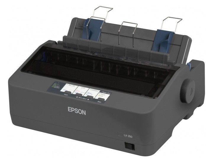 Принтер матричный Epson LX-350 (C11CC24031/C11CC24032) A4 черный