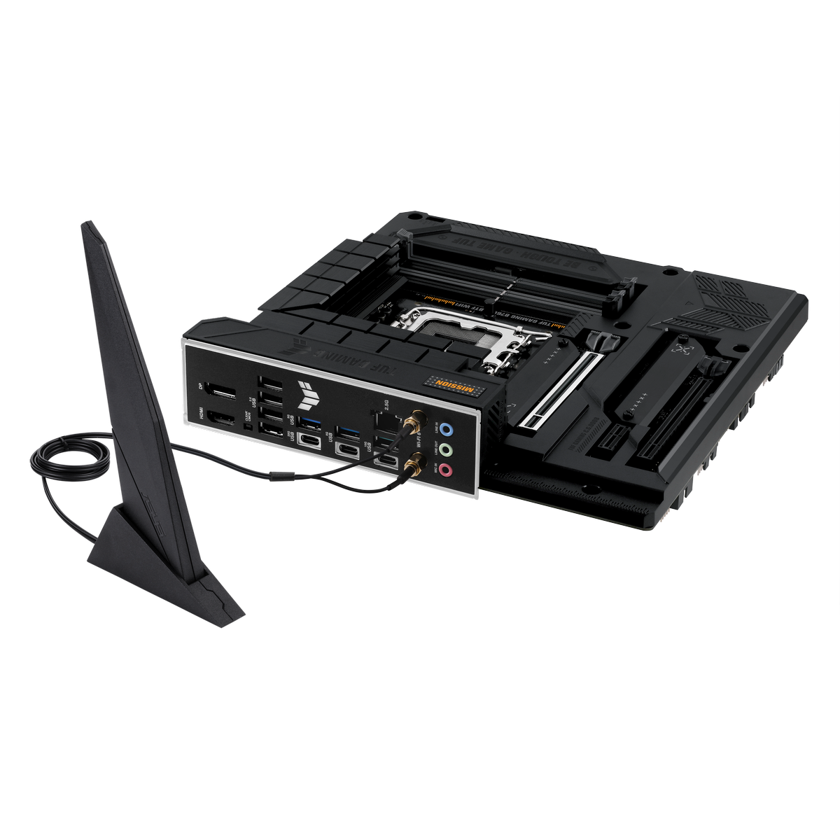 Материнская плата ASUS TUF GAMING B760M-BTF WIFI LGA1700 mATX 4xDDR5 2хPCIEx16 PCIEx1 2xM.2 3xUSB-C 