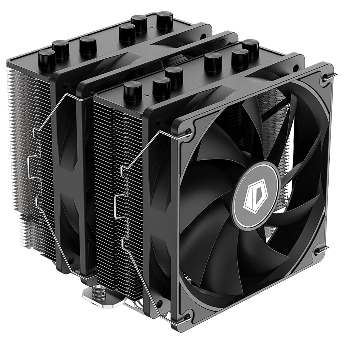 Устройство охлаждения(кулер) ID-Cooling SE-206-XT Soc-AM5/AM4/1200/1700/1851 черный 4-pin 15-35dB Al