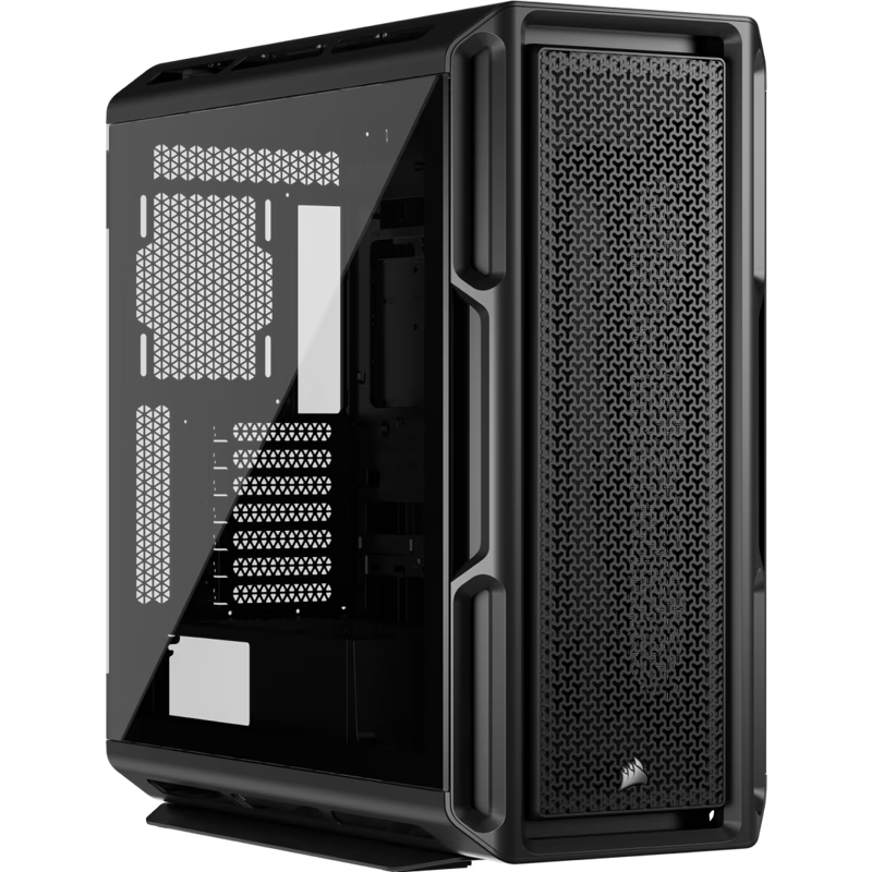 Корпус Corsair 5000T, Midi-Tower, TG, no fan, 4xUSB-A 3.2, 1xUSB 3.2 Type-C, E-ATX, ATX, mATX, mITX 