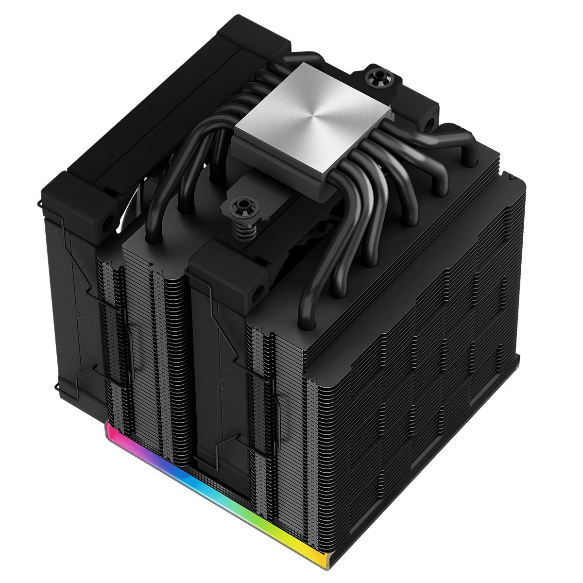 Устройство охлаждения(кулер) Deepcool AK620 Soc-AM5/AM4/1200/1700/1851 черный 4-pin 11-28dB Al+Cu 26