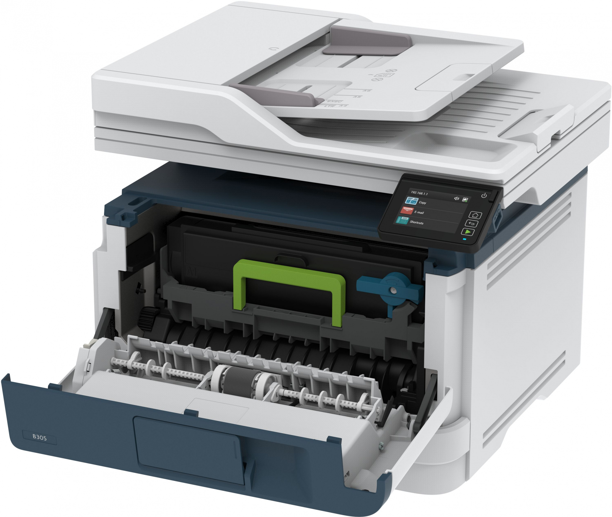 МФУ лазерный Xerox WorkCentre B305V_DNI A4 Duplex Net WiFi белый