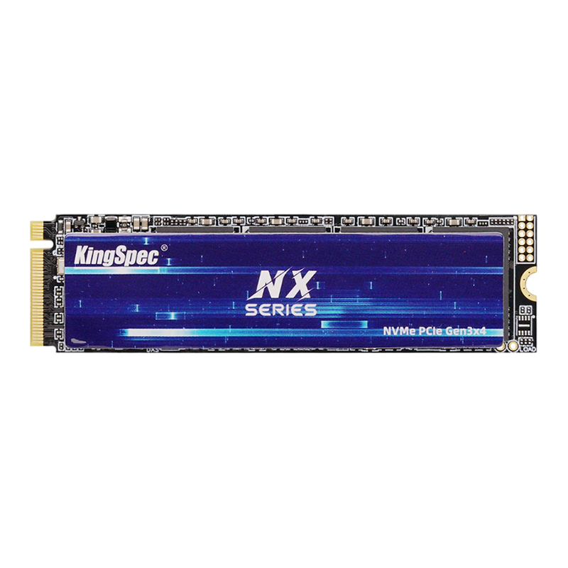 Твердотельный накопитель Kingspec SSD NX-4096 2280, 4096GB, M.2(22x80mm), NVMe, PCIe 3.0 x4, 3D QLC,