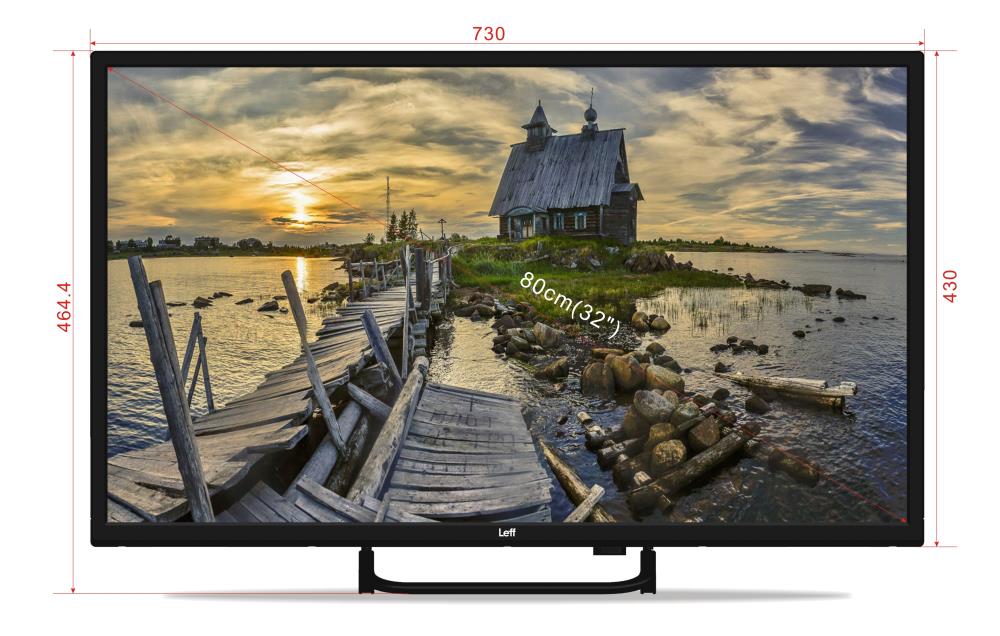 Телевизор LCD 32" HD 32H240S LEFF