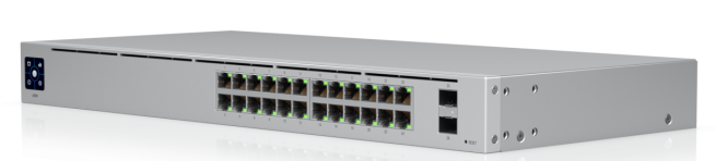 Коммутатор Ubiquiti UniFi 24Port Gigabit Switch with SFP |USW-24| Ubiquiti коммутатор в стойку, 24х 