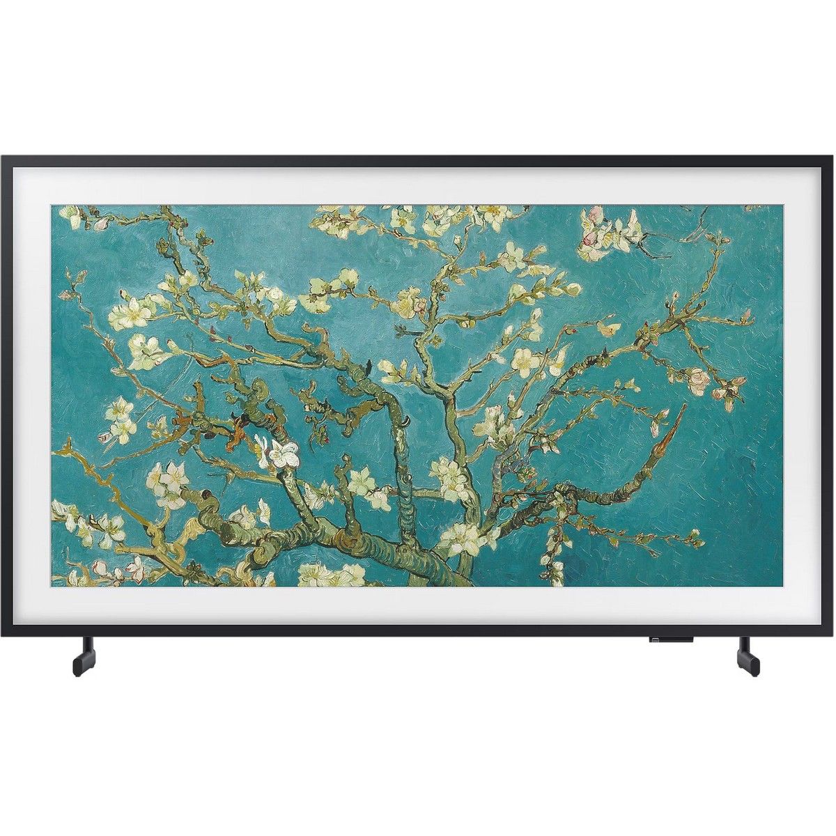 Телевизор QLED Samsung 32" QE32LS03CBUXRU The Frame черный/серый FULL HD 60Hz DVB-T2 DVB-C DVB-S2 US