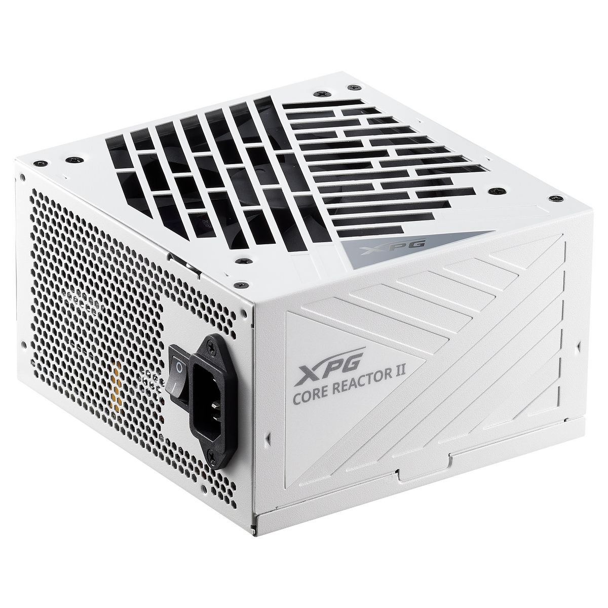 Блок питания XPG CORE REACTOR II 850 white (ATX 3.1, 850W, Full Modular, PWM 120mm FDB fan, Active P