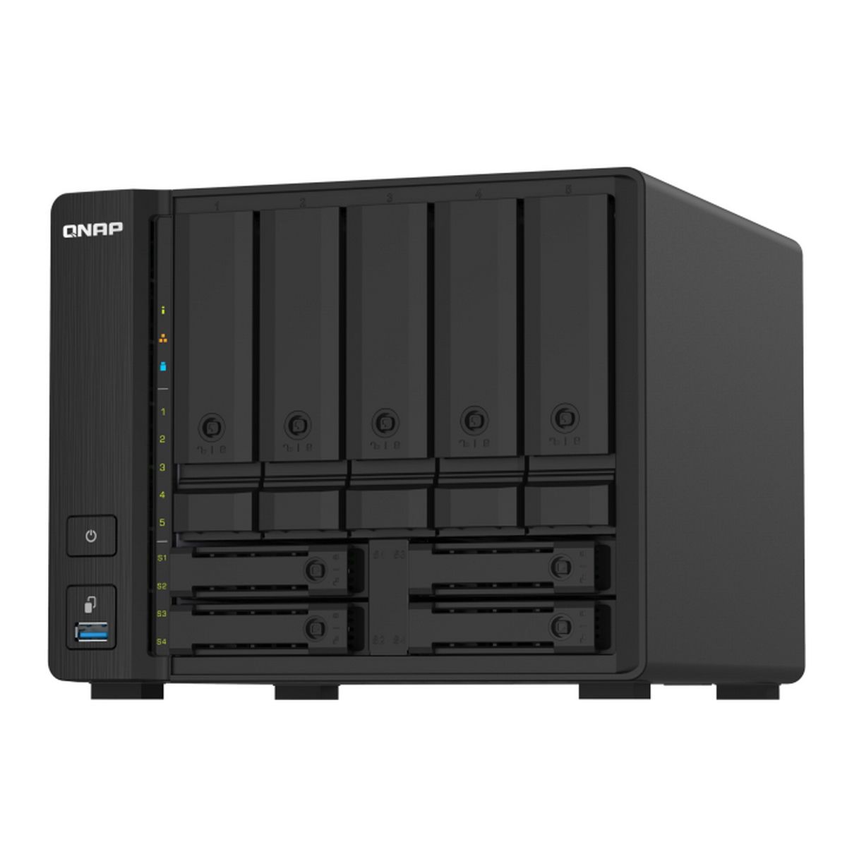 Сетевое хранилище без дисков/ SMB QNAP TS-932PX-4G 9-Bay NAS, 5 x 3.5" and 4 x 2.5" drive slots, Alp