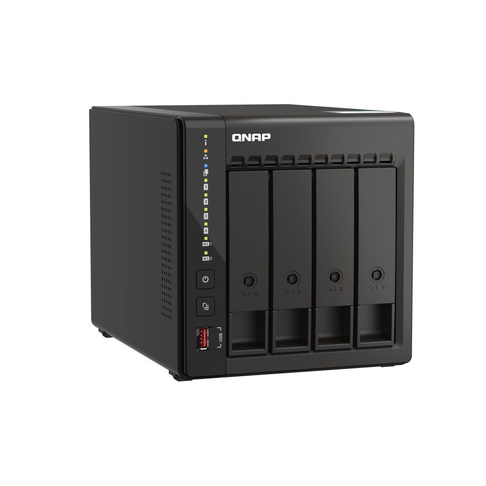 Сетевое хранилище NAS Qnap Original TS-453E-8G 4-bay настольный Celeron J6412