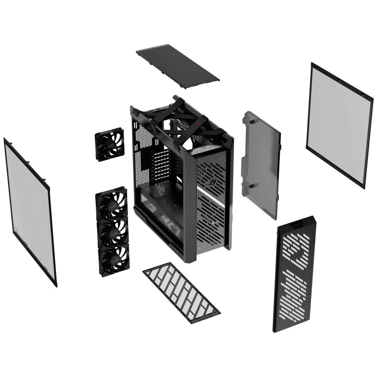 Корпус для ПК ASUS ROG STRIX HELIOS II GX601S BLACK