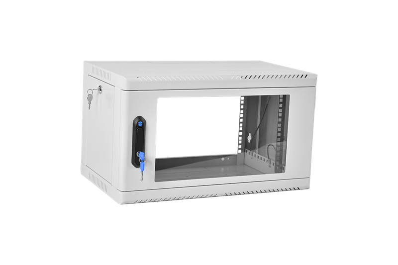 Шкаф ЦМО Шкаф телекоммуникационный настенный сварной 6U (600  350) съёмные стенки, дверь стекло