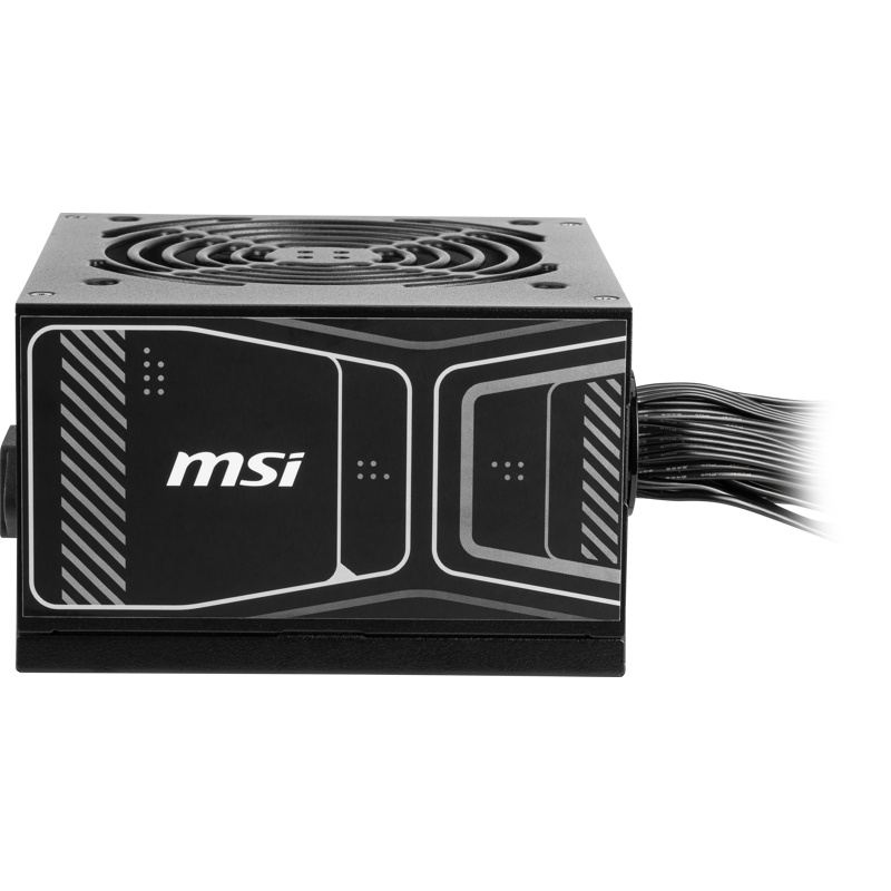 Блок питания MSI MAG A850GN PCIE5, 850W 80+ Gold (ATX, 3.1, PCIe 5.1, Non-modular, 1x24(20+4)pin, 2x