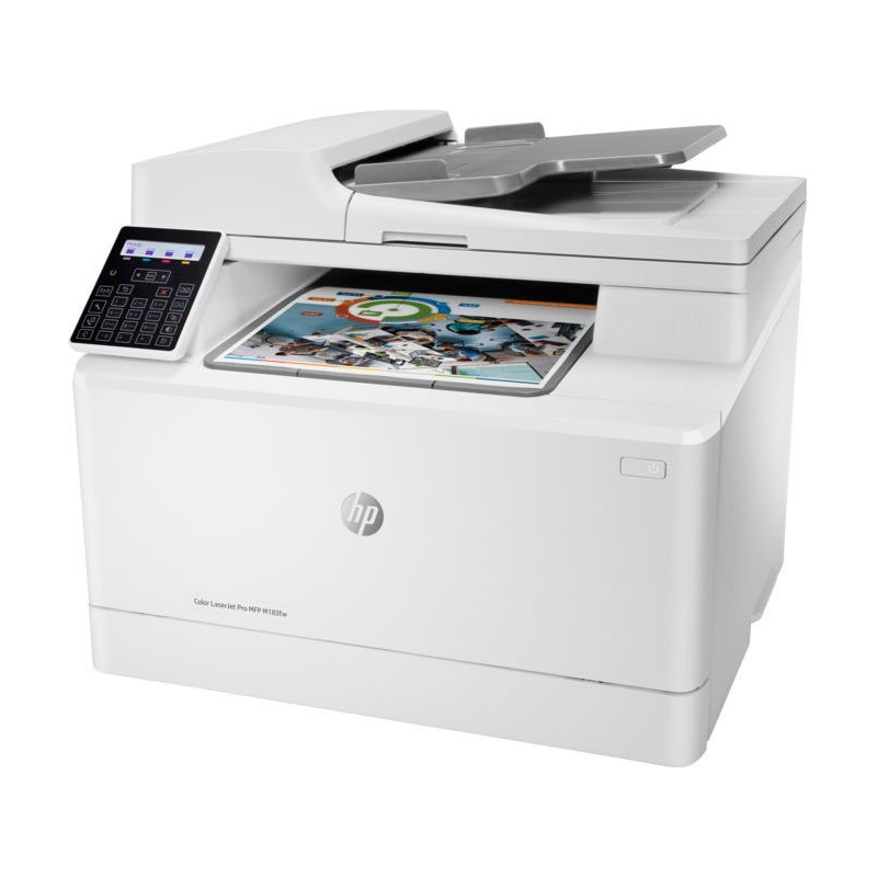 МФУ лазерный HP Color LaserJet Pro M183fw (7KW56A) A4 Net WiFi белый