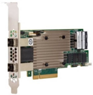 RAID-контроллер Broadcom 9480-8i8e SGL (05-50031-00) PCIe 3.1 x8 LP, SAS/SATA/NVMe, RAID 0,1,5,6,10,