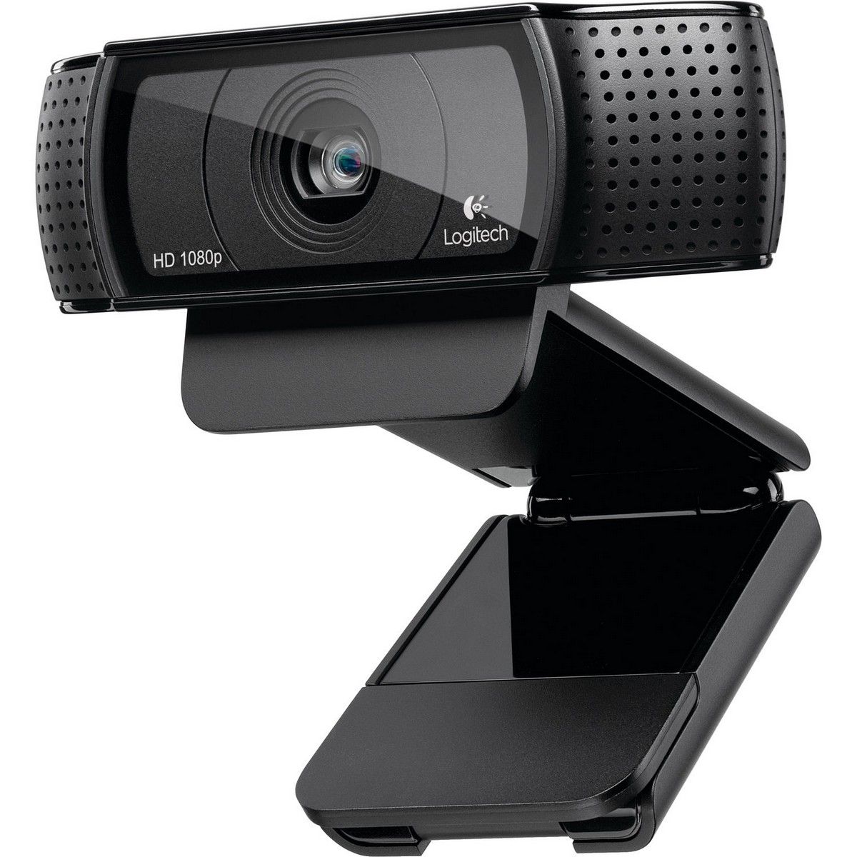Веб-камера Logitech C920 черная, 2Mp, FHD 1080p@30fps, автофокус, угол обзора |960-001055| 78°, скла