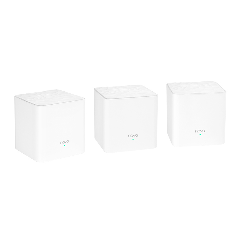 Роутер беспроводной Tenda NOVA MW3 (MW3(3-PACK)) AC1200 10/100BASE-TX белый (упак.:3шт)
