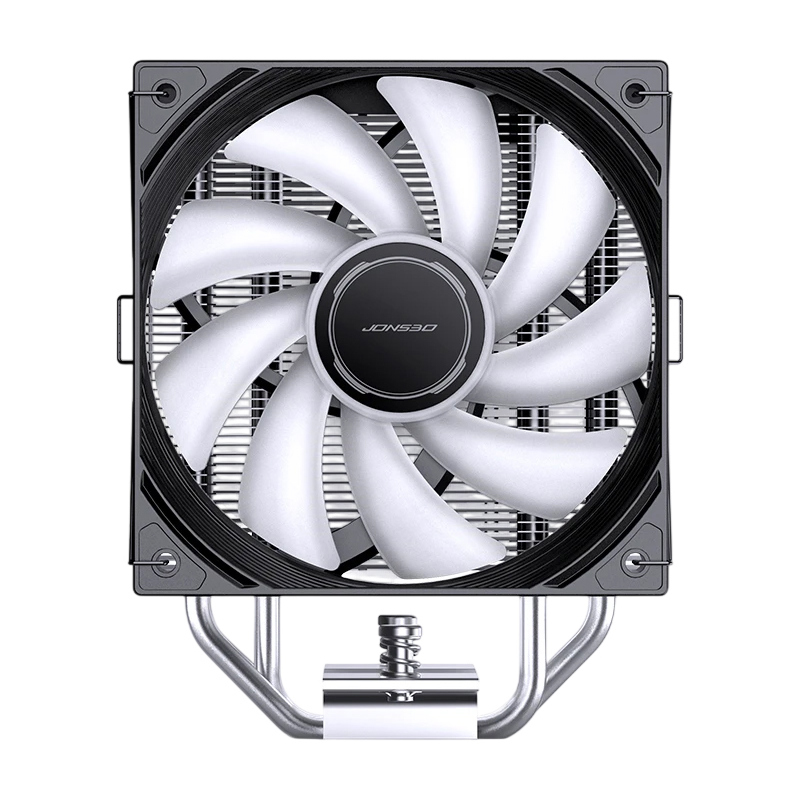 Кулер для процессора JONSBO CB40 ARGB (225W, 4-pin PWM, 153.5mm, Al/Cu, 4x6mm, ARGB, 1x120mm, 77.07C