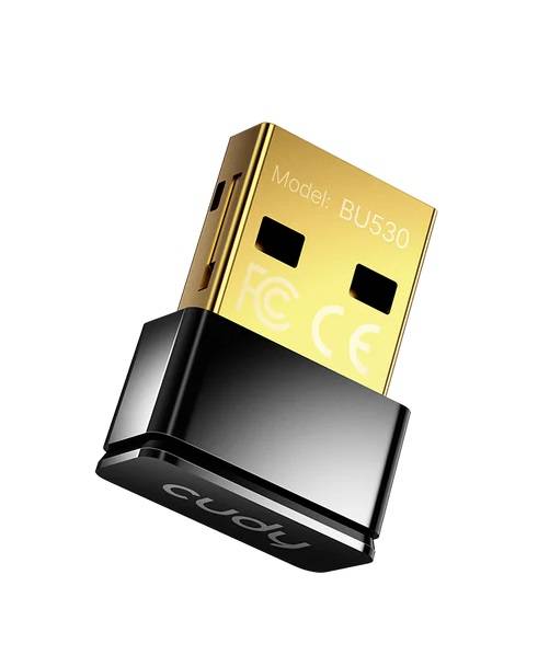 Адаптер беспроводной связи CUDY  BU530  Bluetooth 5.3 Nano USB Adapter, Nano Size, USB 2.0, Windows 