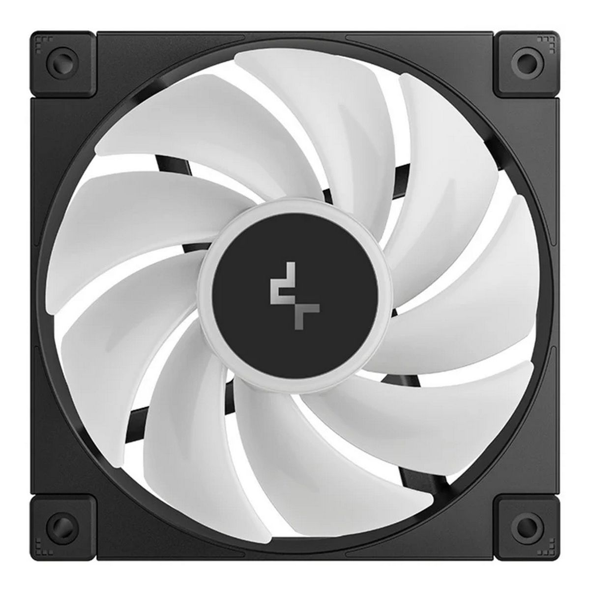 Вентилятор для корпуса Deepcool FD12 ARGB 120х120x25 черный 4-pin 26.9дБ (R-FD12-BKAPN1-G) Ret