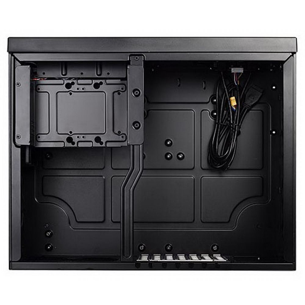Корпус Silverstone SST-GD09B Grandia HTPC ATX Computer Case, Silent High Airflow Performance, black 