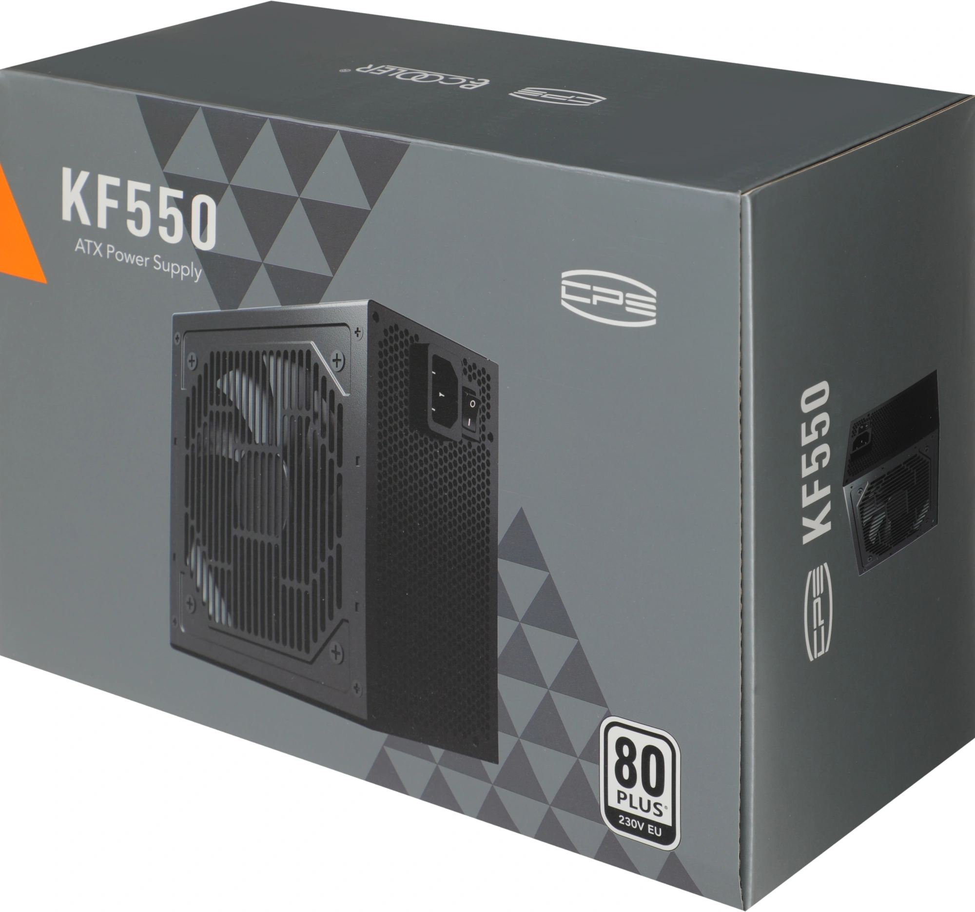 Блок питания PcCooler ATX 550W P3-F550-W1H 80 PLUS WHITE (20+4pin) APFC 120mm fan 6xSATA RTL