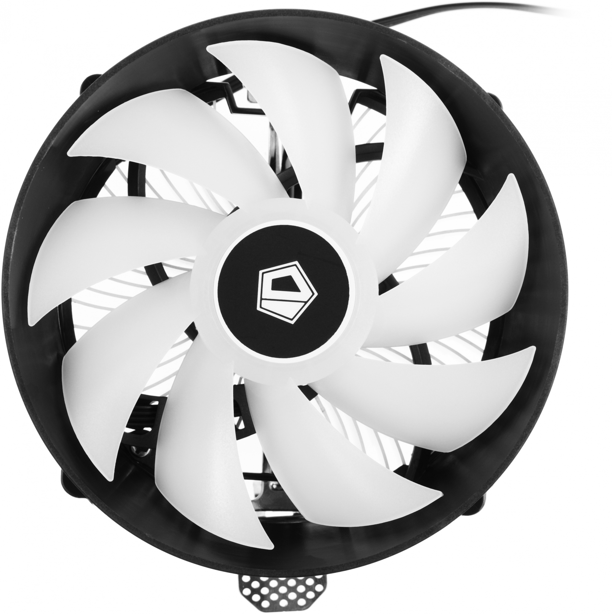 Устройство охлаждения(кулер) ID-Cooling DK-03 Rainbow RGB Soc-AM5/AM4/1200/1700/1851 черный/белый 4-