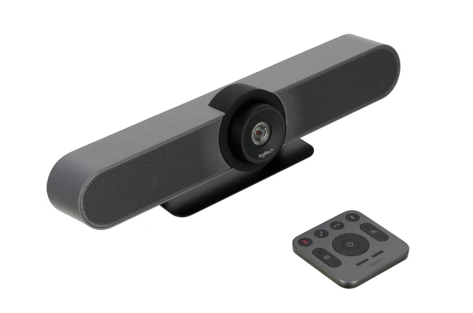 Камера Web Logitech MeetUp черный 8Mpix (3840x2160) USB3.0 с микрофоном (960-001102)