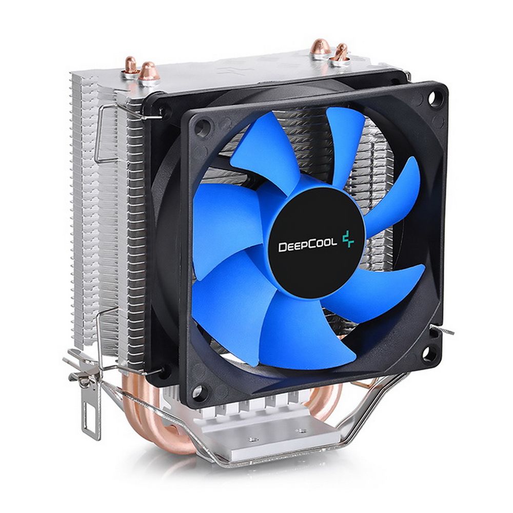 Устройство охлаждения(кулер) Deepcool Ice Edge Mini FS V2.0 Soc-AM5/AM4/1200/1700/1851 черный/синий 