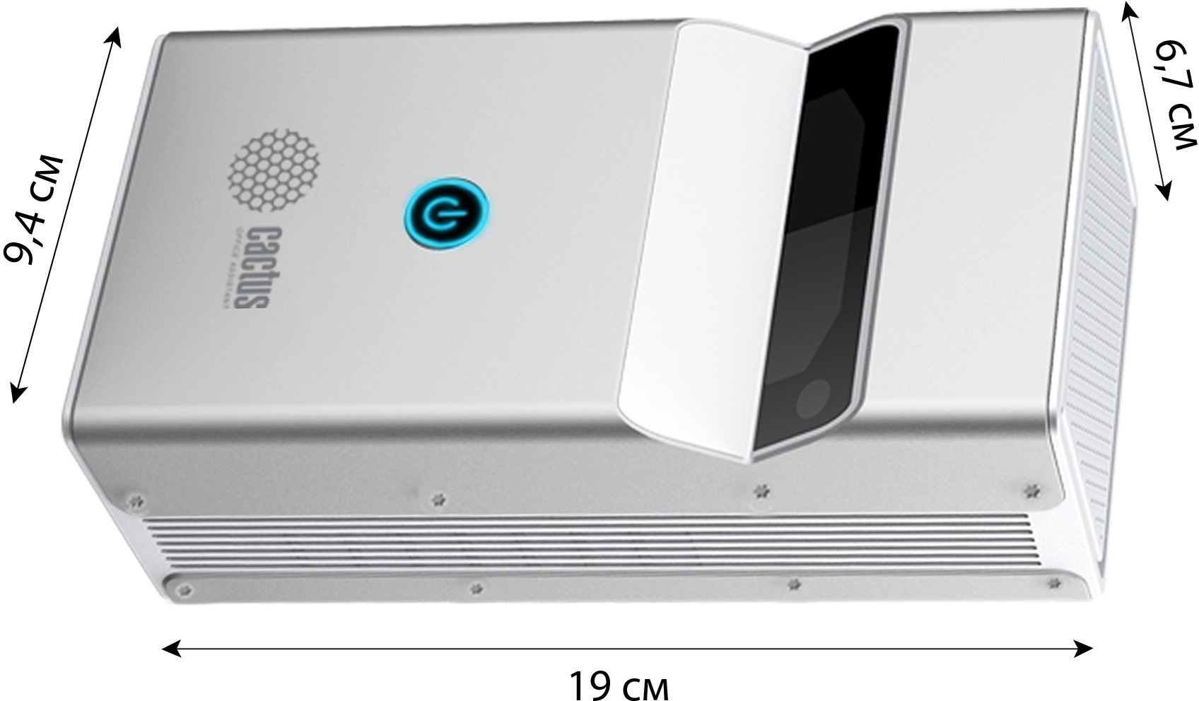 Проектор Cactus CS-PRU.03WT.Full HD-A DLP 6500Lm LS 650Lm ANSI (1920x1080) 2000:1 ресурс лампы:30000