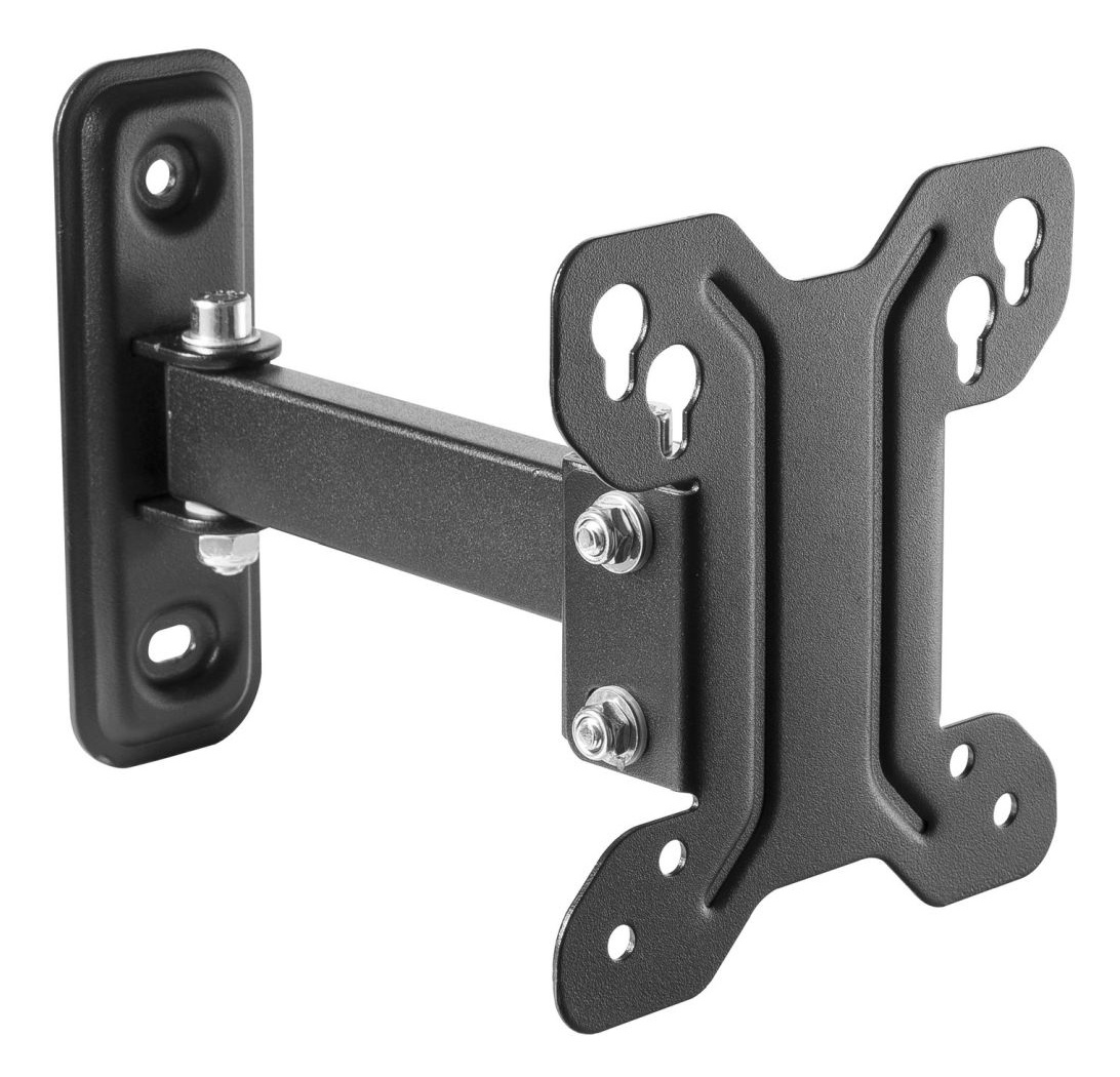 Кронштейн для телевизора Ultramounts UM892 черный 13"-27" макс.30кг настенный поворотно-выдвижной и 