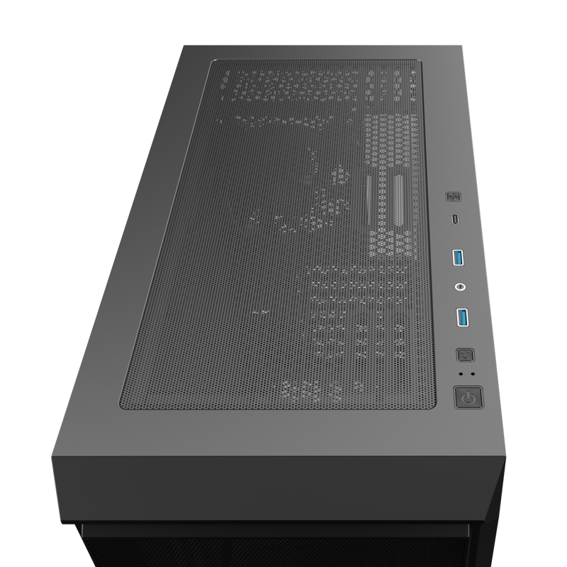 Корпус Raijintek ARCADIA 41-MS4, Midi-Tower, TG, 1x120mm + 3x120mm ARGB, 2xUSB-A 3.0 + 1xUSB-C, ATX,