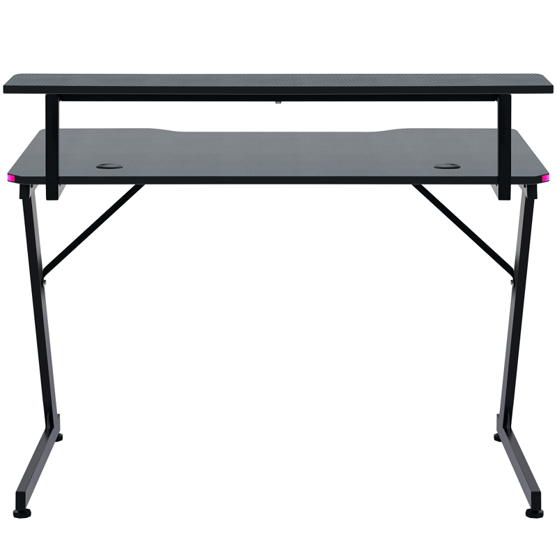 Стол GAMING ADAMANT RGB BLACK 64075 DEFENDER