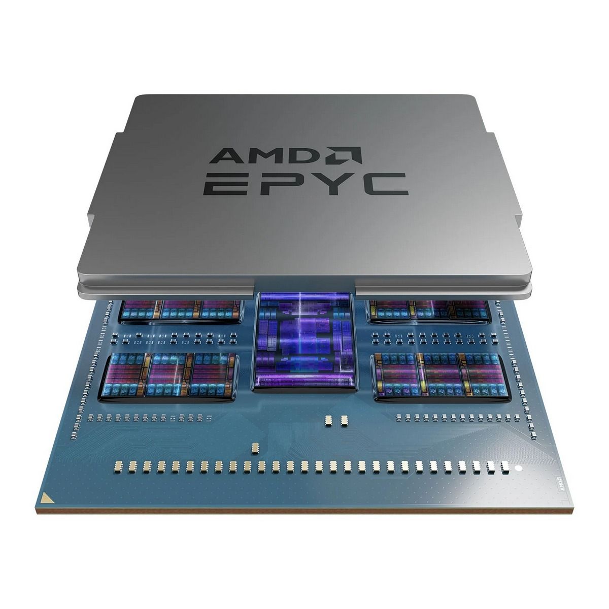 Процессор CPU AMD EPYC 9275F, 24/48, 4.1-4.5-4.8GHz, 256MB, SP5, 320W, OEM, 1 year