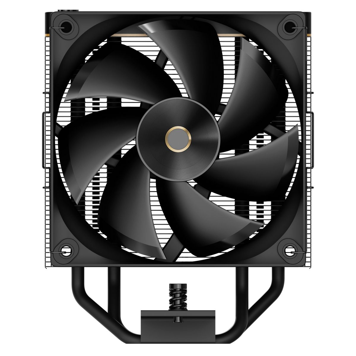Кулер для процессора Ocypus Iota A40 BK, 120mm FAN, Display Panel, 4 HEAT PIPES, 4-PIN PWM, 500-2000