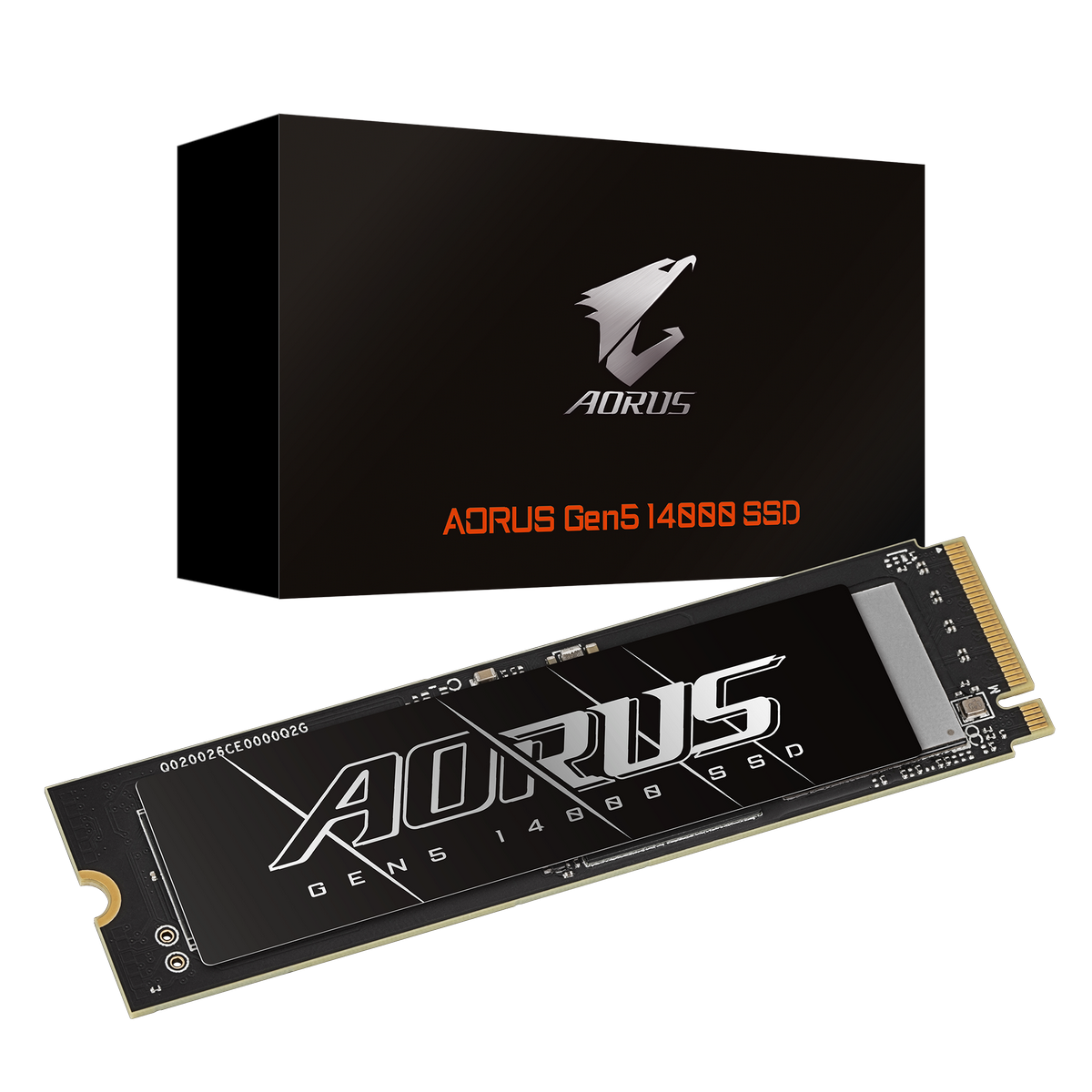 Накопитель SSD Gigabyte PCIe 5.0 x4 4000GB AG514K4TB Aorus Gen5 14000 M.2 2280