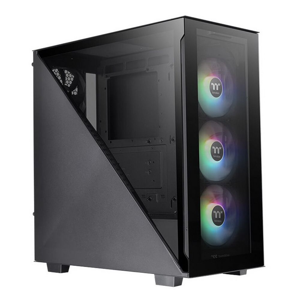 Корпус Thermaltake Divider 300 TG ARGB CA-1S2-00M1WN-01 Black/Win/SPCC/Tempered Glass*2/120mm Standa