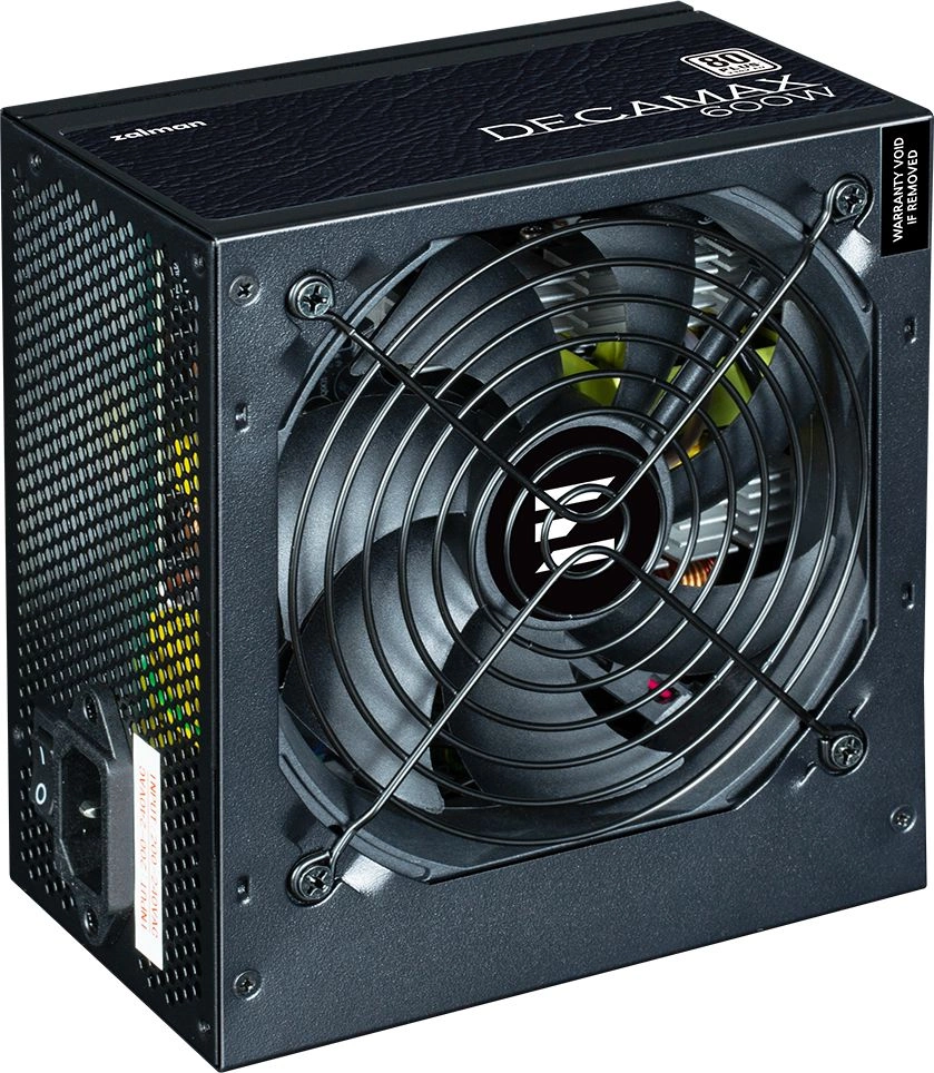 Блок питания Zalman ATX 600W ZM600-LX3 80+ (20+4pin) APFC 120mm fan 5xSATA RTL