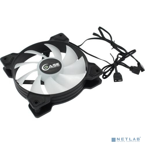 Powercase Вентилятор (M2) ARGB 120x120x25mm (PWM, 4pin +ARGB Sync, 800-1500±10% об/мин) Bulk