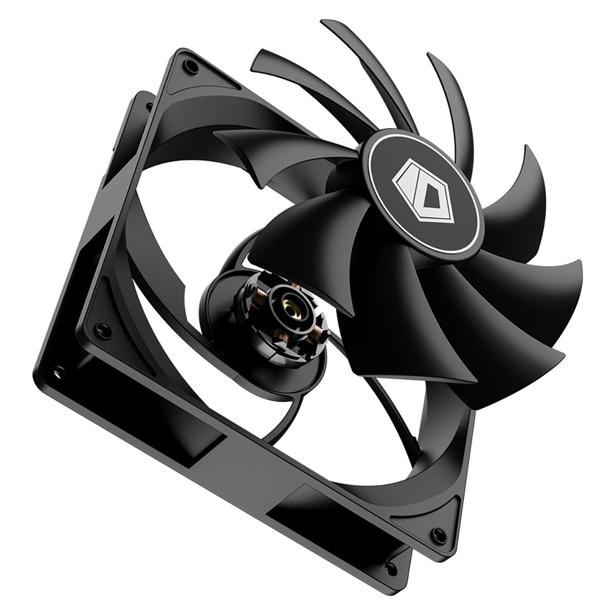 Вентилятор для корпуса ID-Cooling FL-12025K 120х120x25 черный 3-pin 21дБ Ret