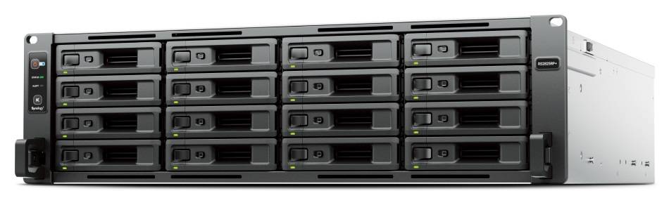 Система хранения данных Synology Rack 3U QC3,35GhzCPU/8Gb(32)/RAID0,1,10,5,6/16hot plug (3,5' or 2,5