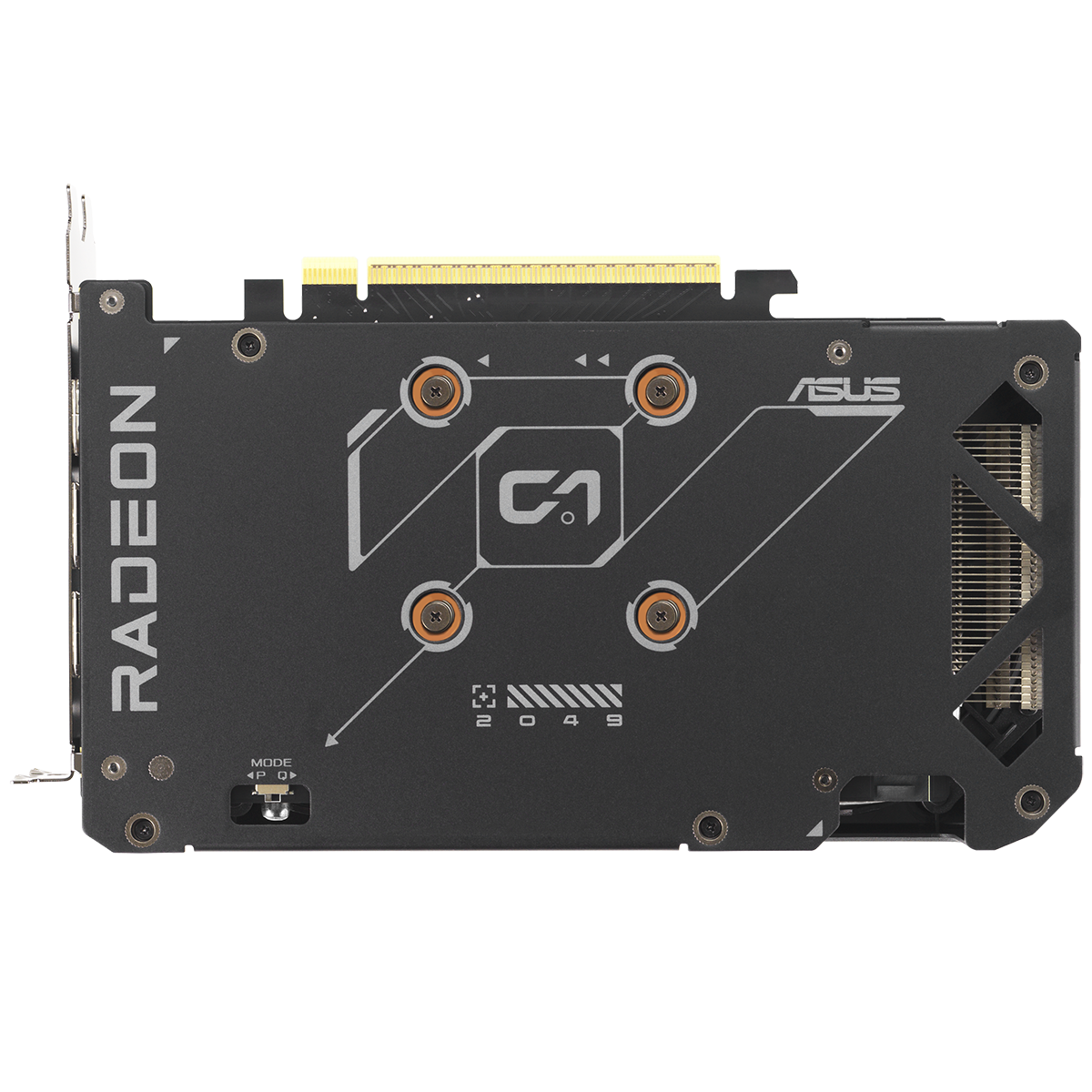 Видеокарта Asus PCI-E 5.0 DUAL-RX9060XT-8G AMD Radeon RX 9060XT 8Gb 128bit GDDR6 2550/20000 HDMIx1 D